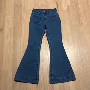 Source Unknown Blue Flare Jeans